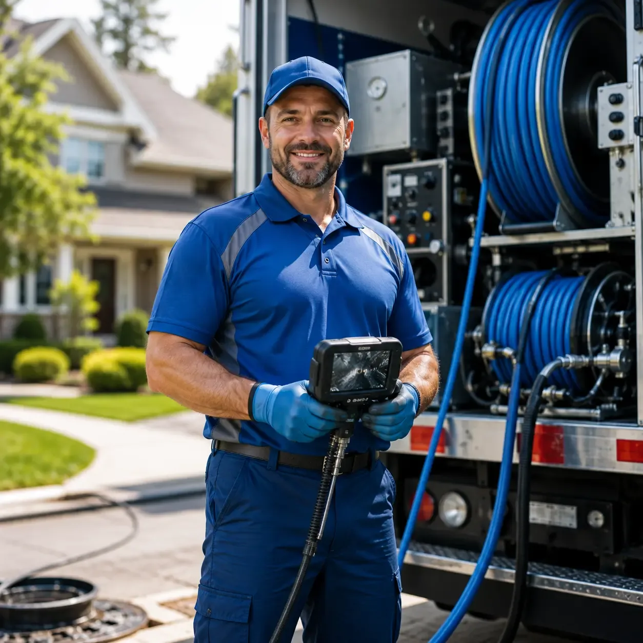 Local outdoor drain cleaning specialists in Otsego, MI